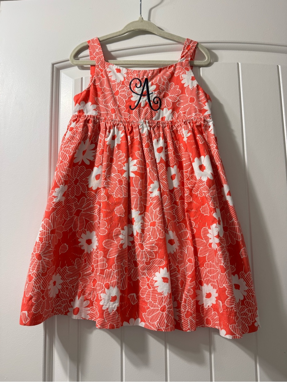 ‘A’ Monogram Dress
